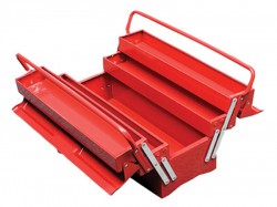 Faithfull Metal Cantilever Toolbox 49cm (19in) 5 Tray