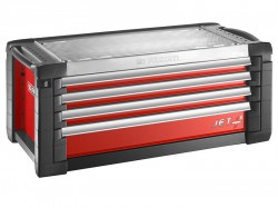 Facom Jet.C4M5 Roller Cabinet 4 Drawer Red