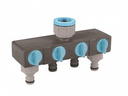 Flopro Flopro Four Way Tap Connector 12.5mm (1/2in)