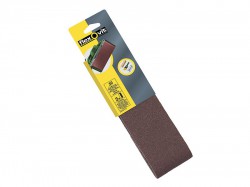 Flexovit Cloth Sanding Belts 533mm x 75mm 80g Medium (Pack of 2)