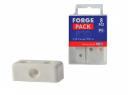 Forgefix Modesty Block White No. 6-8 Forge Pack 8