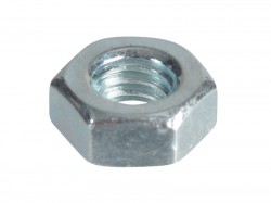 Forgefix Hexagonal Nuts & Washers ZP M4 Forge Pack 50