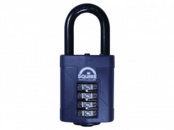 Henry Squire CP50/1.5 Combination Padlock 4-Wheel 50mm Long Shackle 38mm