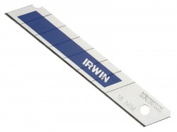 IRWIN Snap-Off Blades 18mm Blue Pack of 5