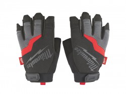 Milwaukee Hand Tools Fingerless Gloves - Large (Size 9)