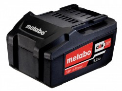 Metabo Slide Battery Pack 18 Volt 5.2Ah Li-Ion
