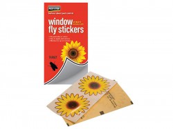 Pest-Stop Systems Window Fly Stickers (Pack of 4)