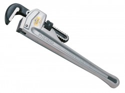 RIDGID 31090 Aluminium Straight Pipe Wrench 250mm (10in) Capacity 40mm