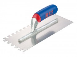 R.S.T. Notched Trowel Square 6mm Soft Touch Handle 11in x 4.1/2in