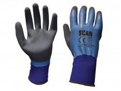 Scan Waterproof Latex Gloves - XL (Size 10)