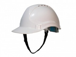 Scan Deluxe Safety Helmet White