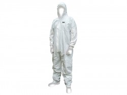Scan Chemical Splash Resistant Disposable Coverall White Type 5/6 - XL (42-45in)
