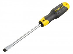 Stanley Tools Cushion Grip Screwdriver Flared Tip 8mm x 150mm