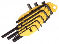 Stanley Tools Hexagon Key Set of 8 Imperial (1/16 - 1/4in)