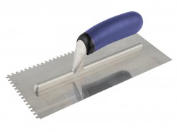 Vitrex Professional Notched Adhesive Trowel 4mm Stainless Steel 11in x 4.1/2in
