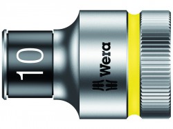 Wera 8790 HMC HF Zyklop Bolt Holding Socket 1/2in Drive x 10mm Hex