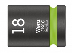 Wera 8790 C Impaktor Socket 1/2in Drive 18mm