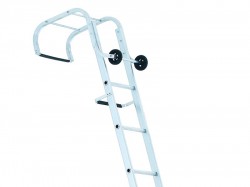 Zarges Industrial Roof Ladder 2-Part 1 x 11 & 1 x 12 Rungs 7.27m