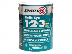 Zinsser 123 Bulls Eye Plus Primer / Sealer Paint 1 Litre