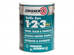 Zinsser 123 Bulls Eye Plus Primer / Sealer Paint 2.5 Litre