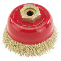 60mm X M10 Crimped Wire Cup Brush