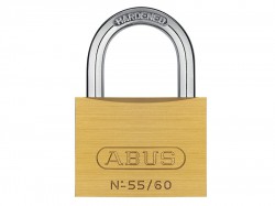 ABUS Mechanical 55/60 60mm Brass Padlock Carded