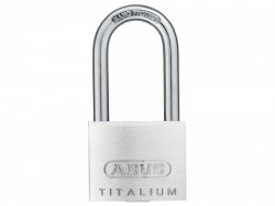 ABUS Mechanical 64TI/40HB40 Titalium Padlock 40mm x 40mm Long Shackle Carded