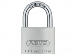 ABUS Mechanical 64TI/40 Titalium Padlock 40mm Twin Pack