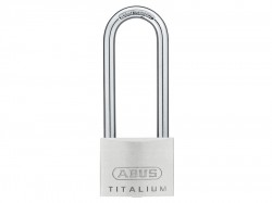 ABUS Mechanical 64TI/50HB80 Titalium Padlock 50mm x 80mm Long Shackle