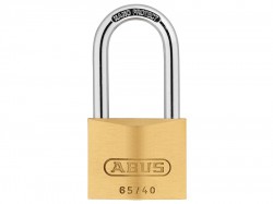 ABUS Mechanical 65/40HB40 40mm Brass Padlock 40mm Long Shackle Keyed 6404