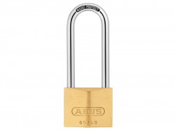 ABUS 65/40HB63 40mm Brass Padlock 60mm Long Shackle