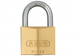 ABUS Mechanical 65/40 40mm Brass Padlock Keyed 6404
