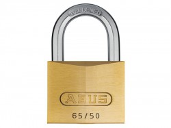 ABUS Mechanical 65/50 50mm Brass Padlock Keyed 6505