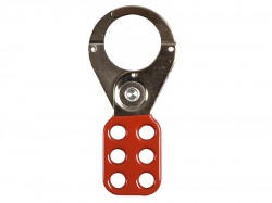 ABUS Mechanical 702 Lock Off Hasp 38mm Red
