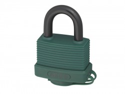 ABUS Mechanical 70AL/45 45mm Aluminium Padlock Green Keyed 6401