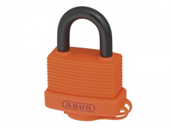 ABUS Mechanical 70AL/45 45mm Aluminium Padlock Orange Keyed 6401