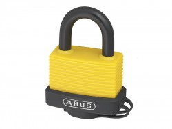 ABUS Mechanical 70AL/45 45mm Aluminium Padlock Yellow 50265