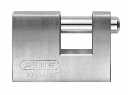 ABUS Mechanical 82Ti/70 70mm Titalium Shutter Lock Carded