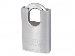 ABUS Mechanical 83/50C 50mm Chrome Plated Brass Padlock Hardened Close Shackle