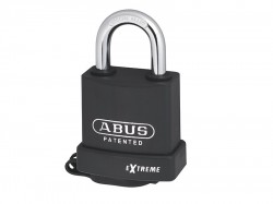 ABUS Mechanical 83WP / 53 Extreme Weatherproof Padlock Open Shackle Keyed KA2745