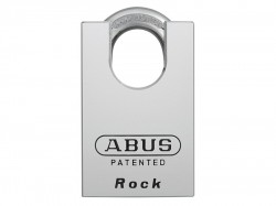 ABUS Mechanical 83/55 55mm Rock Hardened Steel Body Padlock Closed Shackle Carded