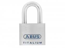 ABUS Mechanical 96TI/50 Titalium Open Shackle Padlock 50mm KA7566