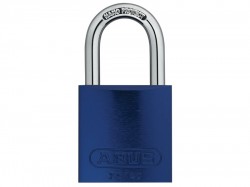 ABUS Mechanical 72/40 40mm Aluminium Padlock Blue Keyed TT60121