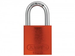 ABUS Mechanical 72/40 40mm Aluminium Padlock Orange Keyed TT02767