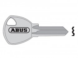 ABUS Mechanical 65/40+45 70/45 New Key Blank