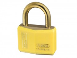 ABUS Mechanical T84MB/40 40mm Yellow Safety First Rustproof Padlock