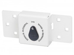 ABUS Mechanical Integral Van Lock White 141/200 + 23/70 with 70mm Series 23 Diskus Padlock