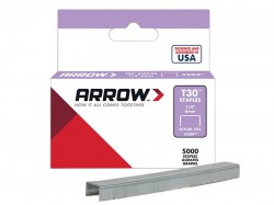 Arrow T30 Staples 304IP 6mm (1/4in) Box 5040