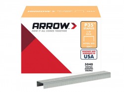Arrow P35 Staples 10mm (3/8in) Box 5040
