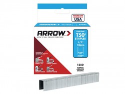 Arrow T50 Staples Box 1250 12mm 1/2in (B)